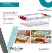 CONTENITORE PER ALIMENTI 3.00 LT CON CLIP