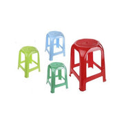 Sgabello Elfo Alto In Plastica 45x35x35 Colori Assortiti