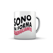 TAZZA SONO IN FORMA SBADIGLIANTE