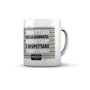 TAZZA OBIETTIVO DELLA GIORNATA RESTARE CALM..
