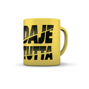 TAZZA GIALLA DAJE TUTTA