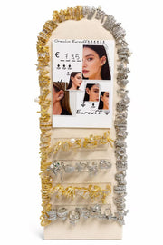 Orecchino Ear Cuff con Zirconi Cubici