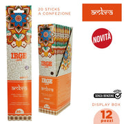 12 CONFEZIONI ADJ INCENSO AMBER 20 STICK