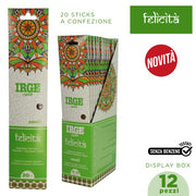 12 CONFEZIONI  ADJ INCENSO FELICITA'' 20 STICK
