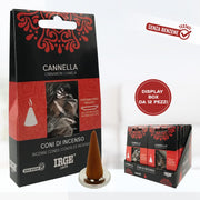 5 CONFEZIONI CONO INCENSO 12 PZ CANNELLA
