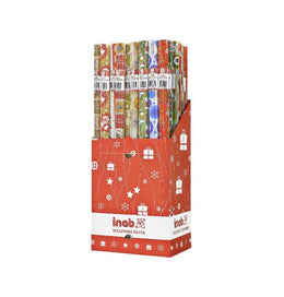 CONFEZIONE DI 10 CARTA CLASSIC NOEL CM 70X2 MT