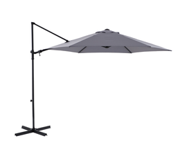 OMBRELLONE TINTA UNITA GRIGIO