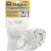 Copricalorifero In Stoffa Bianca