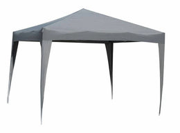 DISPLAY PERNO FISSO POLIESTERE 3X3M GRIGIO