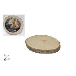 BASE TRONCO LEGNO 26CM