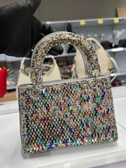 borsa chic glitterata