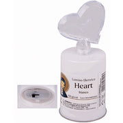 Lumino heart bianco 150 gg elettrico