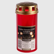 LUMINO ELETT LUMEN ROSSO PARAP. D5,8X13,5 CM 90GG