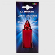 LUMINO ELETTR C/SUPP ADESIVO 120 GG ROSSO