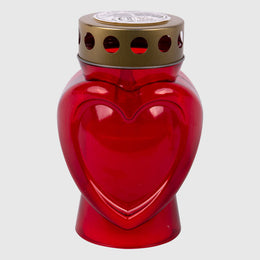 LUMINO CUORE BIG 150 GG ROSSO ELETTRICO