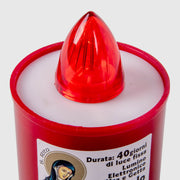 LUMINO PER LOCULO MORTUARIO ROSSO 40 GIORNI
