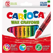 CARIOCA PASTELLI CERA SCAT 12P