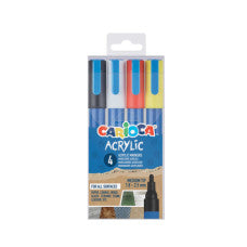 CARIOCA MARCATORE ACRILICO 4PZ