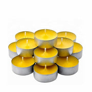 300pz Candele Profumate Citronella Anti Zanzare Tealight Lumini