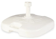 BASE IN PLASTICA BIANCA PER OMBRELLONE