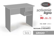 PUR/SCRIVANIA GRIGIA 90*50*75 18P46-G