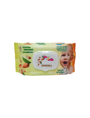 8 PACCHI DI salviettine PROFUMATE extradelicate da 72pz MANDORLA