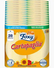 FORMATO RISPARMIO Foxy Cartapaglia – Carta Cucina 24 Rotoli