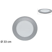 Sottopiatto Color Argento 33Cm