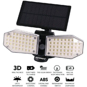 Lampada Da Parete Con Pannelli Solari