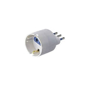 Adattatore Spina 10A Prese 2P+T 10A/Schuko