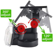 Lampada Da Parete Con Pannelli Solari