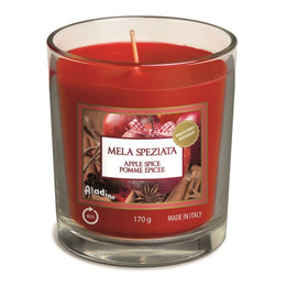Candela Profumata Bicchiere Aladino 170g 45 ore